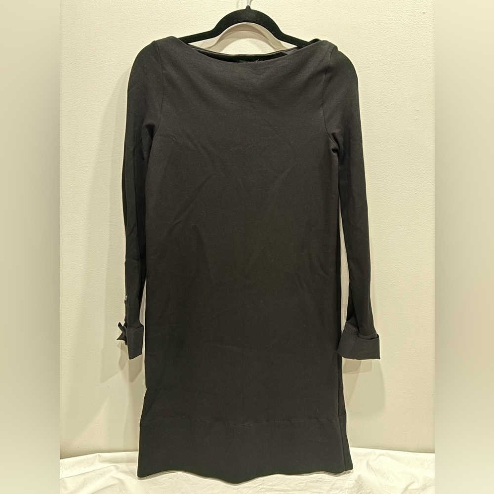 COS Black Long Sleeve Dress